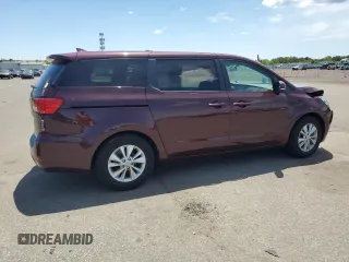 2018 Kia Sedona LX with VIN KNDMB5C19J6390544, listed as a Copart auction lot 56223214 with 0 mi miles and Salvage Title. Bid and sale history available at carsss.com. Image 3.