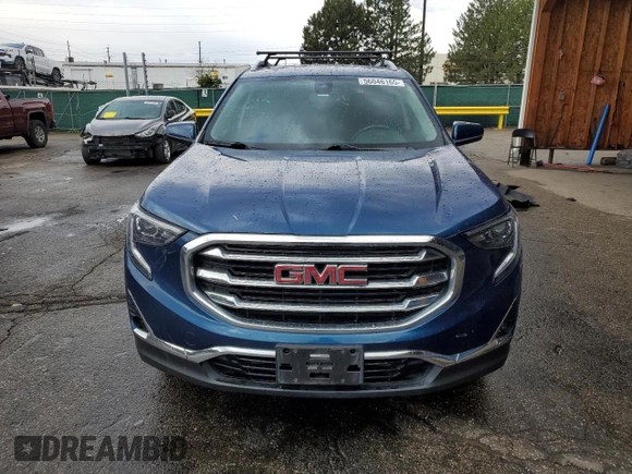 2020 GMC Terrain SLT with VIN 3GKALVEX0LL281386, listed as a Copart auction lot 56046165 with 53,294 mi miles and Salvage title. Bid and sale history available at DreamBid. Image 5.
