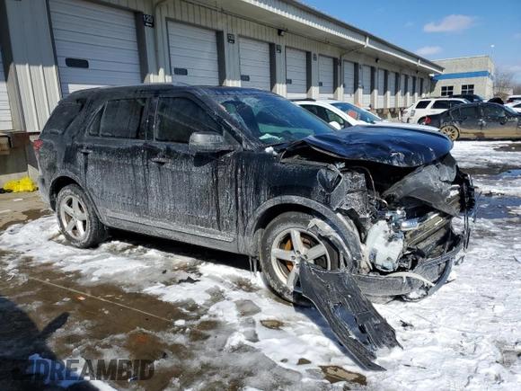 2018 Ford Explorer XLT with VIN 1FM5K7DH3JGC91834, listed as a Copart auction lot 46108495 with 67,092 mi miles and Salvage Title. Bid and sale history available at DreamBid. Image 4.