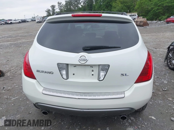 2006 Nissan Murano SL z VIN JN8AZ08T66W417450, wystawiony jako IAAI lot #42217030 z przebiegiem 256 082 mil mil oraz . Historia ofert i sprzedaży dostępna na DreamBid. Obrazek 15.