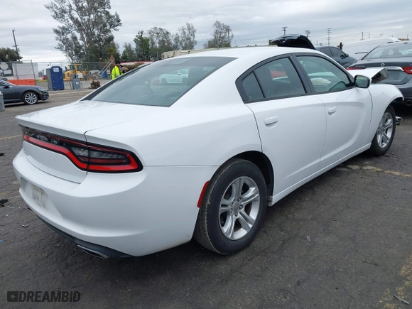 2017 Dodge Charger SE with VIN 2C3CDXBGXHH541346, listed as a IAAI auction lot 41778168 with 1 mi miles. Bid and sale history available at carsss.com. Image 4.