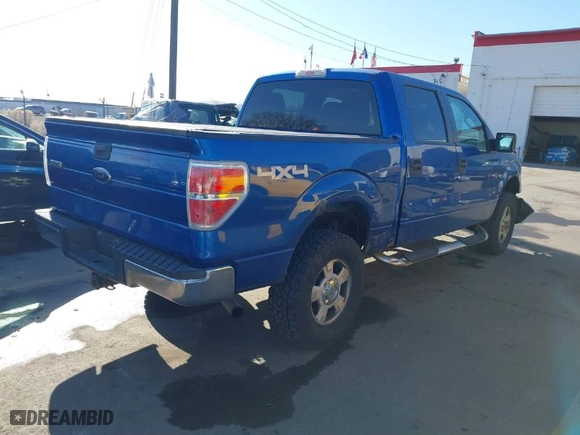 2010 Ford F-150 XL with VIN 1FTEW1E87AFB51697, listed as a IAAI auction lot 41454088 with 171,787 mi miles. Bid and sale history available at carsss.com. Image 4.