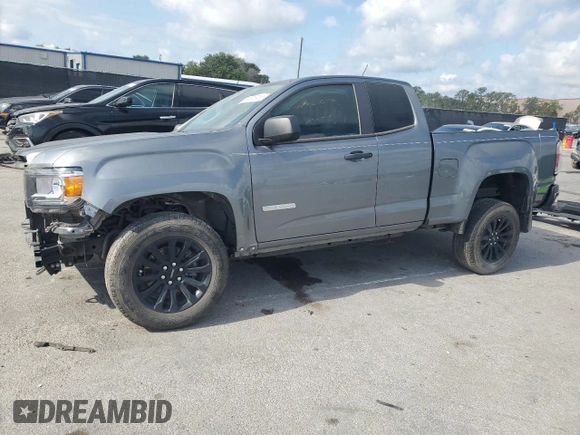 2022 GMC Canyon 2WD Elevation Standard with VIN 1GTH5BENXN1248343, listed as a Copart auction lot 55575955 with 12,353 mi miles and Non Repairable. Bid and sale history available at carsss.com. Image 1.