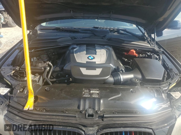 2008 BMW 5 Series 550i with VIN WBANW53568CT49017, listed as a Copart auction lot 44167845 with 159,396 mi miles and Salvage Title. Bid and sale history available at carsss.com. Image 11.
