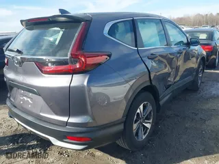 2021 Honda CR-V LX with VIN 5J6RW1H25ML007249, listed as a IAAI auction lot 41662376 with 11,907 mi miles. Bid and sale history available at carsss.com. Image 4.