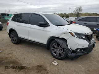 2021 Honda Passport EX-L с VIN 5FNYF8H57MB007146, выставлен на аукционе Copart как лот 53624695 с пробегом 36 266 миль миль и Списание • Salvage title. История ставок и продаж доступна на DreamBid. Изображение 4.