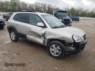 2006 Hyundai Tucson GLS with VIN KM8JN72D56U374499, listed as a Copart auction lot 51642695 with 169,519 mi miles and Salvage Title. Bid and sale history available at carsss.com. Image 4.