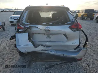 2018 Nissan Rogue SV with VIN KNMAT2MT6JP506629, listed as a Copart auction lot 53854845 with Not Provided miles and Salvage Title. Bid and sale history available at carsss.com. Image 6.