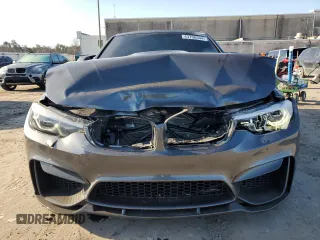 2018 BMW M3 with VIN WBS8M9C54J5K99041, listed as a Copart auction lot 43798544 with 18,972 mi miles. Bid and sale history available at carsss.com. Image 5.