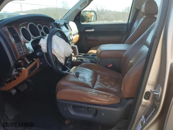 2008 Toyota Tundra 2WD Truck LTD with VIN 5TFEV58168X051202, listed as a Copart auction lot 47401915 with NaN miles and Salvage Title. Bid and sale history available at carsss.com. Image 7.