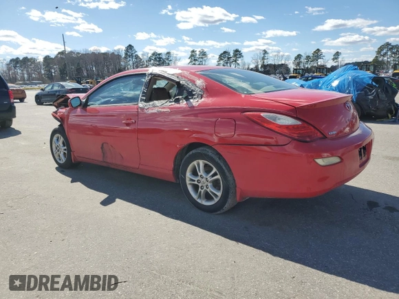 2008 Toyota Solara SE with VIN 4T1CE30P68U765095, listed as a Copart auction lot 47777735 with 180,573 mi miles and Salvage Title. Bid and sale history available at carsss.com. Image 2.