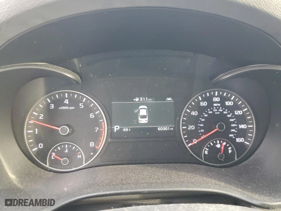2019 Kia Optima SX with VIN 5XXGW4L2XKG322034, listed as a Copart auction lot 46752345 with 60,301 mi miles and Salvage Title. Bid and sale history available at carsss.com. Image 9.