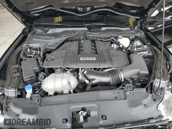 2023 Ford Mustang GT with VIN 1FA6P8CF4P5306612, listed as a Copart auction lot 56597835 with 15,216 mi miles and Salvage title. Bid and sale history available at DreamBid. Image 11.