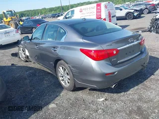 2014 Infiniti Q50 Sport with VIN JN1BV7AR3EM705555, listed as a IAAI auction lot 42221829 with 61,623 mi miles and . Bid and sale history available at DreamBid. Image 14.