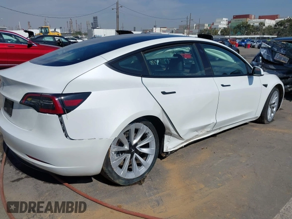 2023 Tesla Model 3 with VIN 5YJ3E1EA9PF640015, listed as a IAAI auction lot 41622086 with 15,622 mi miles and . Bid and sale history available at carsss.com. Image 6.