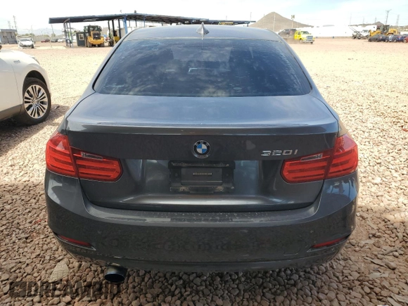 2015 BMW 3 Series 320i with VIN WBA3B1G59FNT01695, listed as a Copart auction lot 50655635 with 133,405 mi miles and Salvage Title. Bid and sale history available at carsss.com. Image 6.