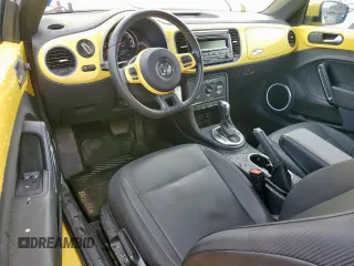 2014 Volkswagen Beetle 2.5L with VIN 3VWJX7AT2EM610372, listed as a Copart auction lot 60163345 with 121,497 mi miles and Salvage title. Bid and sale history available at DreamBid. Image 8.
