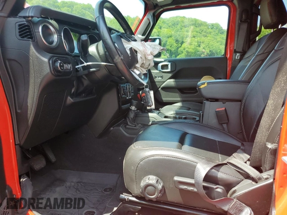 2022 Jeep Gladiator High Altitude with VIN 1C6HJTFG6NL103412, listed as a Copart auction lot 59187975 with 28,177 mi miles and Salvage title. Bid and sale history available at DreamBid. Image 7.