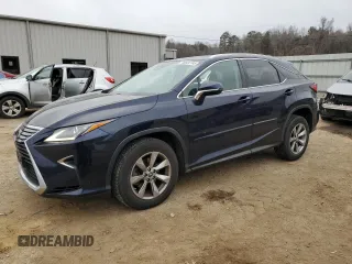 2019 Lexus RX with VIN 2T2BZMCA6KC185024, listed as a Copart auction lot 48922185 with 104,848 mi miles and Salvage Title. Bid and sale history available at carsss.com. Image 1.