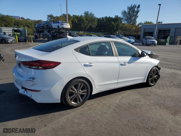 2018 Hyundai Elantra SEL with VIN 5NPD84LF2JH248434, listed as a Copart auction lot 48581135 with 130,122 mi miles and Salvage Title. Bid and sale history available at carsss.com. Image 3.