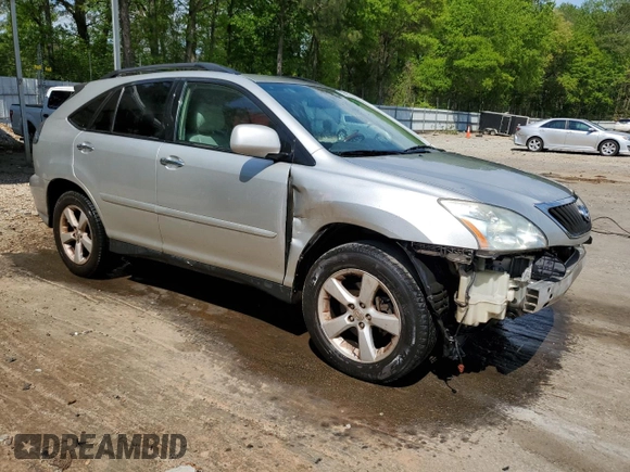 2008 Lexus RX 350 z VIN 2T2GK31U48C029302, wystawiony jako Copart lot #53437665 z przebiegiem 152 261 mil mil oraz Szkoda całkowita • Salvage title. Historia ofert i sprzedaży dostępna na DreamBid. Obrazek 4.