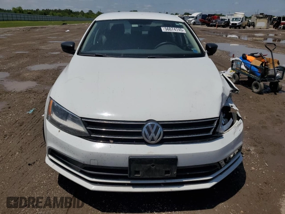 2015 Volkswagen Jetta SE with VIN 3VWD17AJ1FM295322, listed as a Copart auction lot 56074745 with 114,170 mi miles and Salvage title. Bid and sale history available at DreamBid. Image 5.