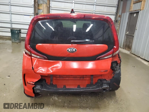 2021 Kia Soul GT-Line with VIN KNDJ63AU9M7140826, listed as a Copart auction lot 86488724 with 58,072 mi miles and Salvage Title. Bid and sale history available at DreamBid. Image 6.