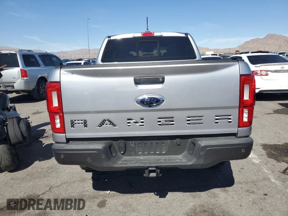 2021 Ford Ranger XL with VIN 1FTER4EH3MLD32925, listed as a Copart auction lot 46757975 with 40,847 mi miles and Salvage Title. Bid and sale history available at carsss.com. Image 6.