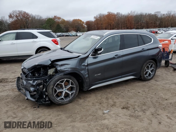 2016 BMW X1 xDrive28i with VIN WBXHT3C30G5F63957, listed as a Copart auction lot 70292992 with 80,040 mi miles. Bid and sale history available at carsss.com. Image 1.