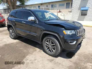 2017 Jeep Grand Cherokee Limited with VIN 1C4RJFBG2HC836517, listed as a Copart auction lot 59794375 with 72,555 mi miles and Salvage title. Bid and sale history available at DreamBid. Image 4.