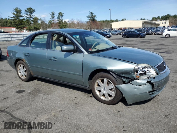 2005 Ford Five Hundred SE z VIN 1FAFP23185G157074, wystawiony jako Copart lot #54209285 z przebiegiem 195 519 mil mil oraz Szkody całkowita. Historia ofert i sprzedaży dostępna na DreamBid. Obrazek 4.