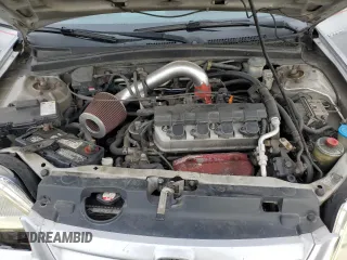 2003 Honda Civic EX with VIN 2HGES25753H588044, listed as a Copart auction lot 49589215 with 231,351 mi miles and Salvage Title. Bid and sale history available at DreamBid. Image 11.