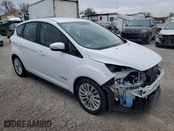 2018 Ford C-Max SE z VIN 1FADP5AU0JL105459, wystawiony jako Copart lot #48060644 z przebiegiem 51 623 mil mil oraz Szkoda całkowita • Salvage title. Historia ofert i sprzedaży dostępna na DreamBid. Obrazek 4.