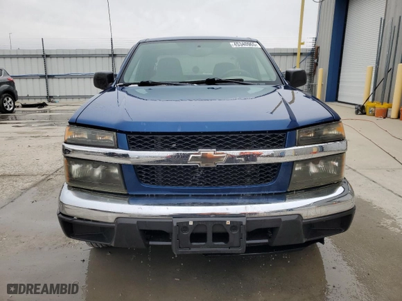 2005 Chevrolet Colorado LS Z85 with VIN 1GCCS196758216389, listed as a Copart auction lot 45340965 with 124,533 mi miles and Salvage Title. Bid and sale history available at carsss.com. Image 5.