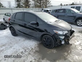 2017 Honda Fit LX with VIN 3HGGK5G53HM701195, listed as a Copart auction lot 44344495 with 79,752 mi miles and Salvage Title. Bid and sale history available at DreamBid. Image 4.