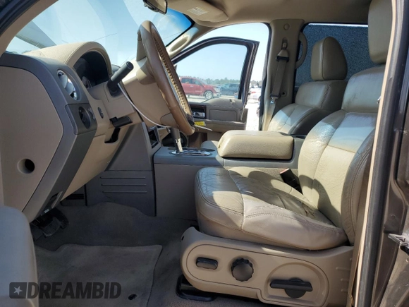 2007 Ford F-150 XLT with VIN 1FTPW14V77KC10974, listed as a Copart auction lot 52393455 with 167,297 mi miles and Salvage Title. Bid and sale history available at DreamBid. Image 7.