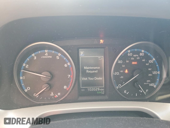 2018 Toyota RAV4 XLE with VIN 2T3WFREV7JW470850, listed as a Copart auction lot 49522265 with 102,029 mi miles and Salvage Title. Bid and sale history available at carsss.com. Image 9.