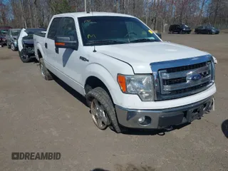 2013 Ford F-150 XL with VIN 1FTFW1EF4DFA11811, listed as a IAAI auction lot 41866424 with 235,034 mi miles. Bid and sale history available at carsss.com. Image 1.