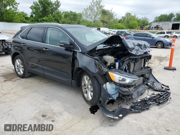 2020 Ford Edge Titanium с VIN 2FMPK3K93LBB56277, выставлен на аукционе Copart как лот 57502985 с пробегом 80 352 миль миль и Списание • Salvage title. История ставок и продаж доступна на DreamBid. Изображение 4.