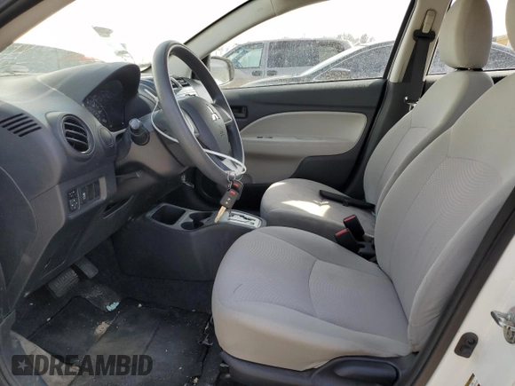 2017 Mitsubishi Mirage ES with VIN ML32F3FJ4HHF10735, listed as a Copart auction lot 54632945 with 78,161 mi miles and Clean title. Bid and sale history available at DreamBid. Image 7.