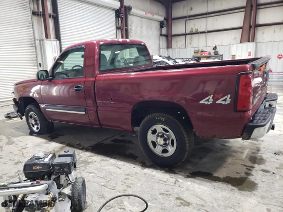 2004 Chevrolet Silverado 1500 Z71 with VIN 1GCEK14T94Z230311, listed as a Copart auction lot 41591915 with 118,453 mi miles and Salvage Title. Bid and sale history available at carsss.com. Image 2.