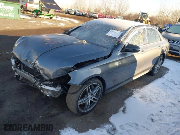 2017 Mercedes-Benz E 300 Luxury with VIN WDDZF4KB2HA106165, listed as a IAAI auction lot 41123157 with 82,770 mi miles and . Bid and sale history available at DreamBid. Image 2.
