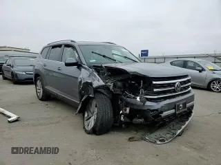 2021 Volkswagen Atlas SEL with VIN 1V2BP2CA0MC603750, listed as a Copart auction lot 85717244 with 39,303 mi miles and Salvage title. Bid and sale history available at DreamBid. Image 12.