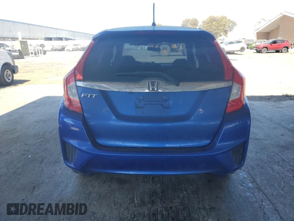 2015 Honda Fit EX-L with VIN 3HGGK5H8XFM776045, listed as a Copart auction lot 63940595 with 100,753 mi miles and Salvage title. Bid and sale history available at DreamBid. Image 6.