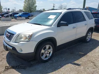 2011 GMC Acadia SLE with VIN 1GKKRPED7BJ228565, listed as a IAAI auction lot 42107626 with 117,670 mi miles and . Bid and sale history available at DreamBid. Image 2.