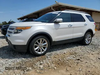 2015 Ford Explorer Limited with VIN 1FM5K8F88FGC36502, listed as a Copart auction lot 52113285 with 143,687 mi miles and Salvage Title. Bid and sale history available at DreamBid. Image 1.