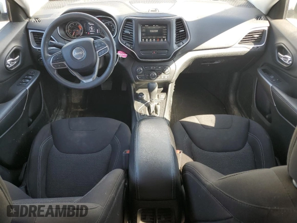 2019 Jeep Cherokee Latitude with VIN 1C4PJMCX5KD172807, listed as a Copart auction lot 48664415 with 128,396 mi miles and Salvage Title. Bid and sale history available at carsss.com. Image 8.