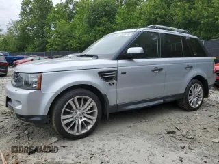 2010 Land Rover Range Rover Sport HSE Lux with VIN SALSK2D4XAA250703, listed as a Copart auction lot 58048185 with Not provided miles and Salvage title. Bid and sale history available at DreamBid. Image 1.