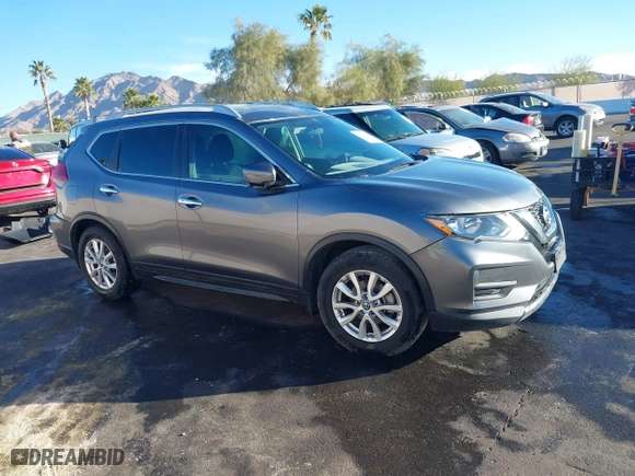 2017 Nissan Rogue SL with VIN 5N1AT2MT7HC767765, listed as a IAAI auction lot 41141255 with 143,584 mi miles. Bid and sale history available at carsss.com. Image 1.