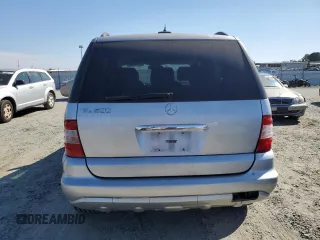 2003 Mercedes-Benz M-Class 5.0L with VIN 4JGAB75E83A413404, listed as a Copart auction lot 72238004 with 125,508 mi miles and Clean Title. Bid and sale history available at carsss.com. Image 6.